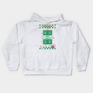 Pickleball Court Kids Hoodie